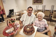 Anica Kleindienst praznovala stoletni jubilej